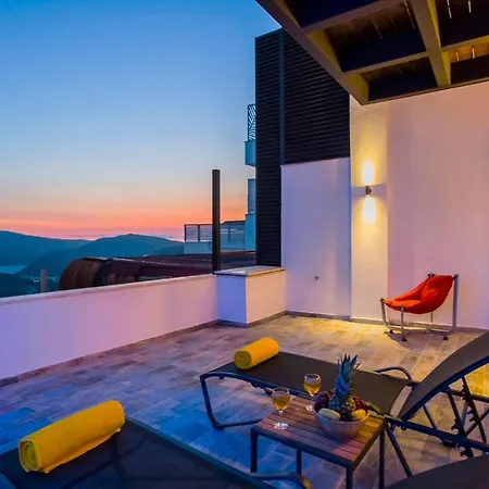 别墅 Gece Isolated Honeymoon Heated Pool 卡斯